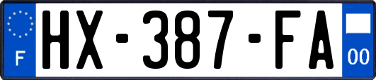 HX-387-FA