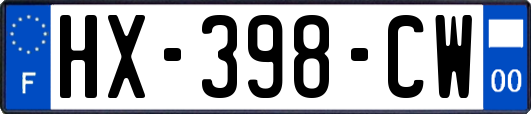 HX-398-CW
