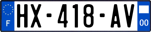 HX-418-AV