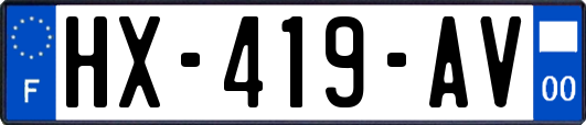 HX-419-AV