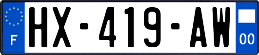 HX-419-AW