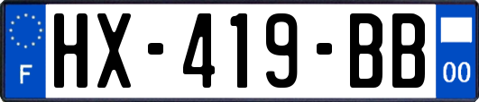 HX-419-BB