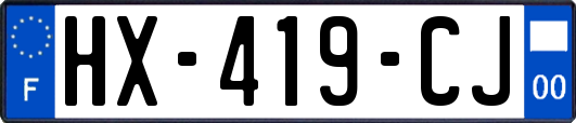 HX-419-CJ