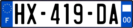 HX-419-DA