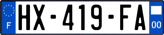 HX-419-FA