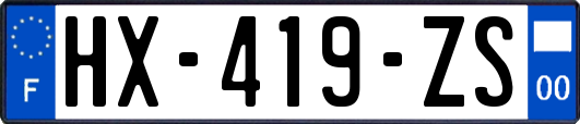 HX-419-ZS