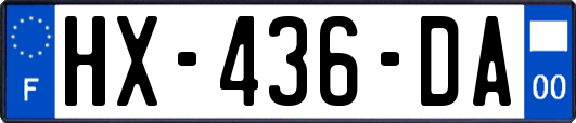 HX-436-DA