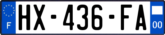 HX-436-FA