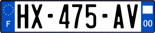 HX-475-AV