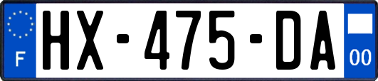 HX-475-DA