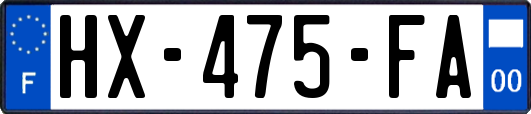 HX-475-FA