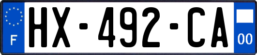 HX-492-CA
