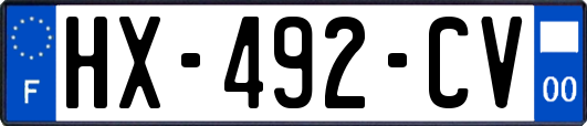HX-492-CV