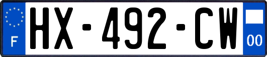 HX-492-CW