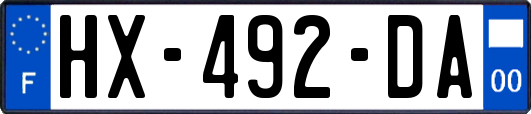 HX-492-DA