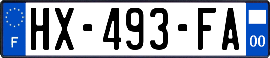 HX-493-FA