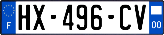 HX-496-CV