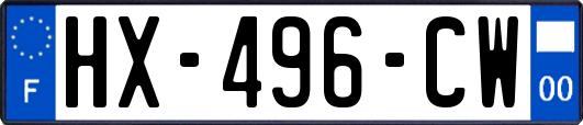 HX-496-CW