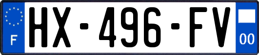 HX-496-FV