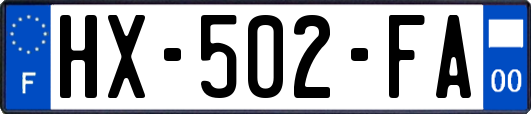 HX-502-FA