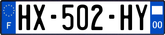 HX-502-HY