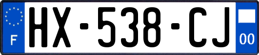 HX-538-CJ