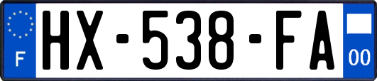 HX-538-FA