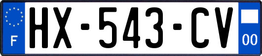 HX-543-CV
