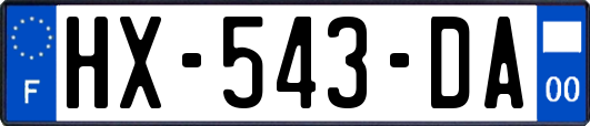 HX-543-DA