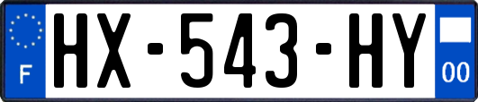 HX-543-HY