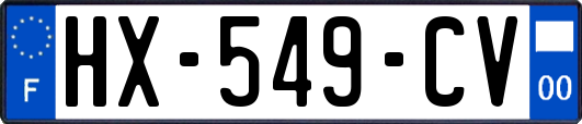 HX-549-CV