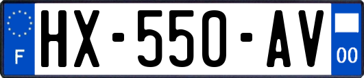 HX-550-AV