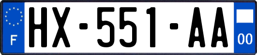 HX-551-AA