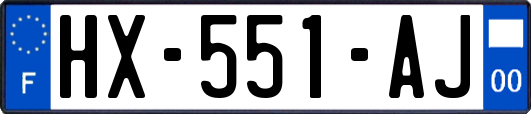 HX-551-AJ