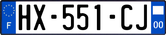 HX-551-CJ