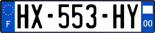 HX-553-HY