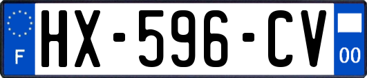 HX-596-CV