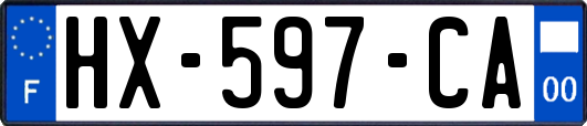 HX-597-CA