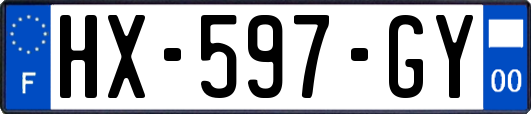 HX-597-GY