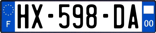 HX-598-DA