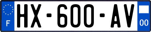 HX-600-AV