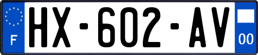 HX-602-AV