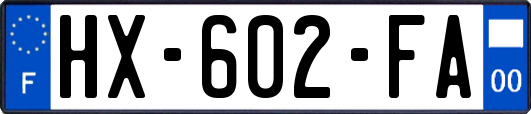 HX-602-FA