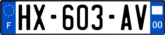 HX-603-AV