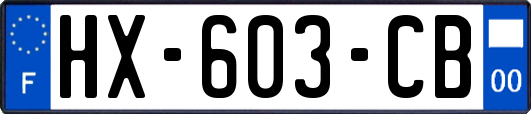 HX-603-CB
