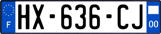 HX-636-CJ