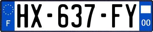 HX-637-FY