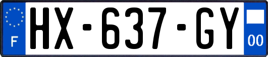 HX-637-GY