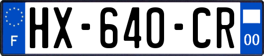 HX-640-CR