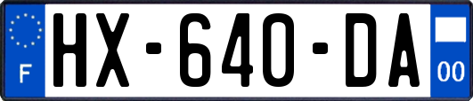 HX-640-DA